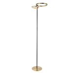 Eglo Lampa podłogowa Castelpoto 1 Stal Mosiądz 28W 1850lm - 827-840-865 CCT | Ściemnianie