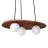 Ledvance Decor Lampa Wisząca Nest Brązowy | Nadaje Się Do 3x G9