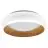 Ledvance Lampa Sufitowa LED Orbis Livia Valkoinen i Drewno 16W 750lm - 830 Ciepła Biel | Ściemnianie dotykowe